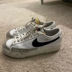 Nike low top blazers